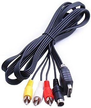 HP AV Composite S-Video SVHS RCA Video HD TV Cable for Sony PS1 PS2 PS3 Console