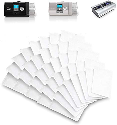 Universal Remsed CPAP Filter for ResMed AirSense 10, ResMed AirCurve 10, ResMed S9, AirStart, Series CPAP Machines(40 Pack)