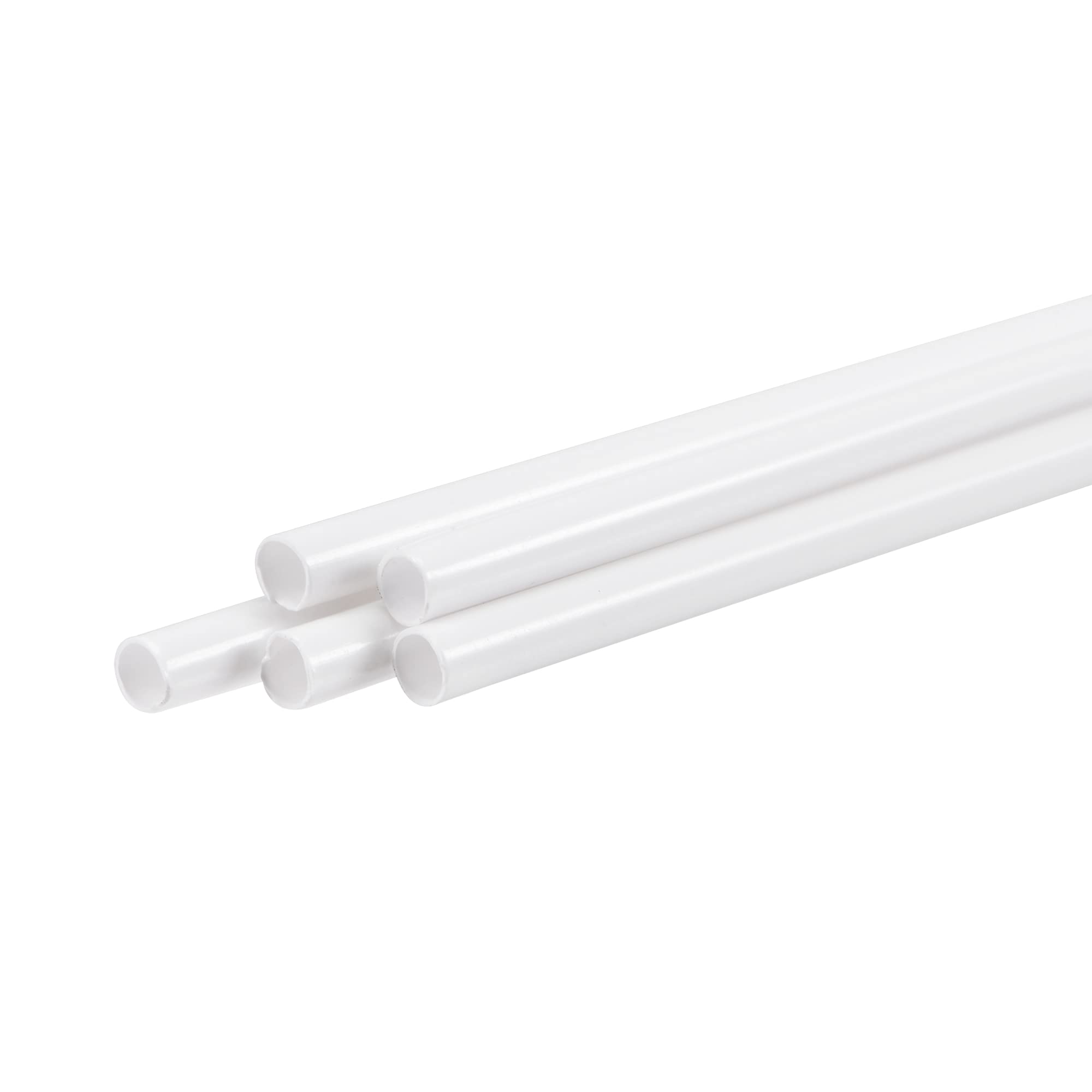 Plastic Model Tubes - 10" ABS Rods (5 Pack) -8