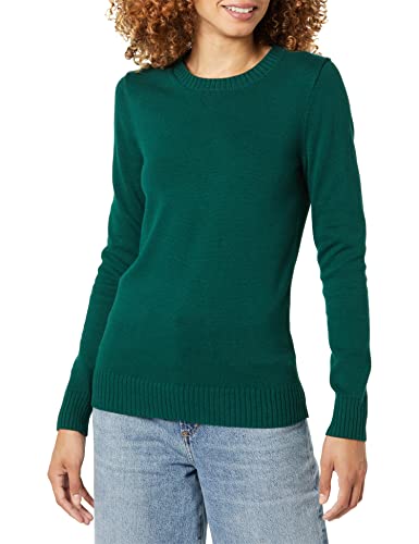 Image of Amazon Essentials Women's Lightweight Soft Crewneck Sweater, 100% Cotton, Plus