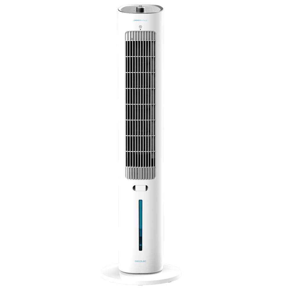 Cecotec - Rafraîchisseur d’Air EnergySilence 2000 SkyCool - 65 W, Capacité de 3.5L, 3 Vitesses, Oscillation Automatique à 70º, Roues Multidirectionnelles et 2 Tubes Réfrigérateurs