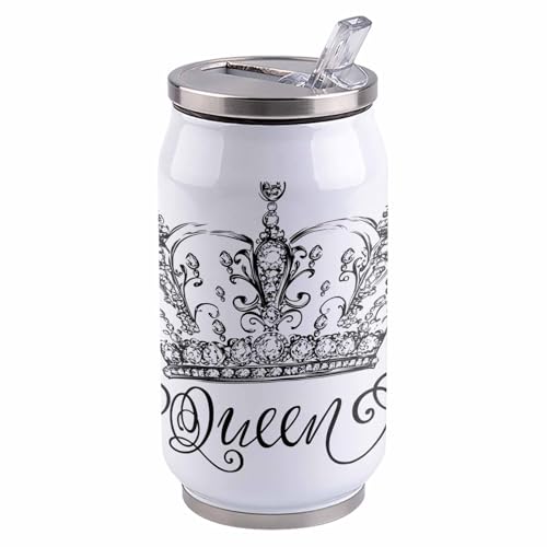 14oz Stainless Steel Tumbler with Lid & Straw