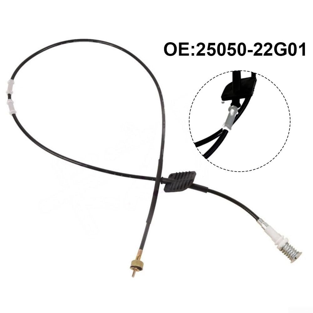 Cable de velocímetro de Repuesto para Nissan para camioneta D21 Hardbody para Navara Ute 1986 1997 Pieza de Ajuste Directo 25050 22G01 para Lectura precisa de Velocidad