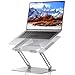 TECKNET Laptop Ständer für 10-17,3 Zoll Laptop, Laptopständer Höhenverstellbar, Faltbarer Laptop Stand, Ergonomischer Laptophalter, Grau