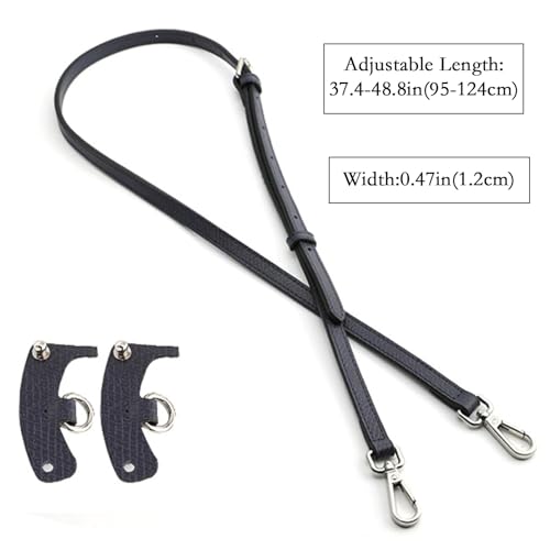 Image of Jiesinlov Leather Bag Shoulder Strap Replacement Crossbody Adjustable Conversion Kit Fit for Mini Pouch