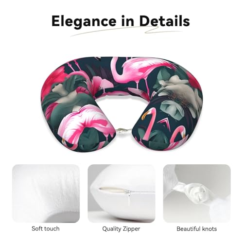 Almohada de viaje de espuma viscoelástica ajustable miniatura 4