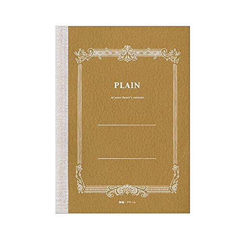 Blank Notebook, Premium Writing Paper, 32 Pages, Size B5 (148mm x 210mm), Handcrafted in Tsubame, Japan Cover