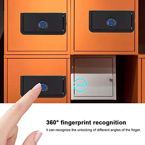 Serrure empreinte digitale 360 pour table de chevet et dressing