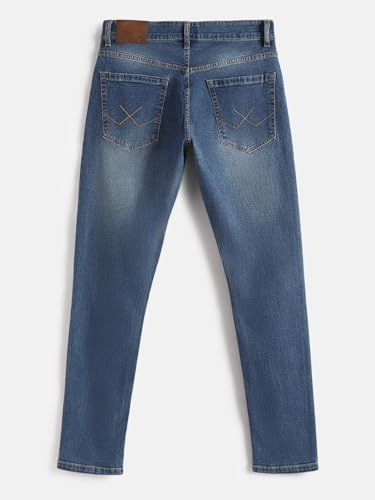 Image of WROGN Men's Slim Fit Jeans | Mid Rise | Jeans for Man