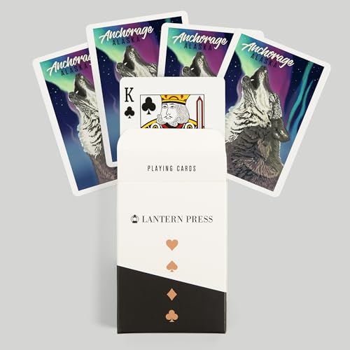 Baraja de cartas Poker Anchorage Alaska 52 unidades miniatura 6
