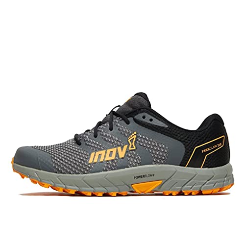 INOV-8 Men's Parkclaw 260 Knit Trail-Runners, Grey/Black/Yellow, 13