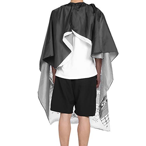 Capa impermeable para peluquería 150 x 135 cm nylon miniatura 3