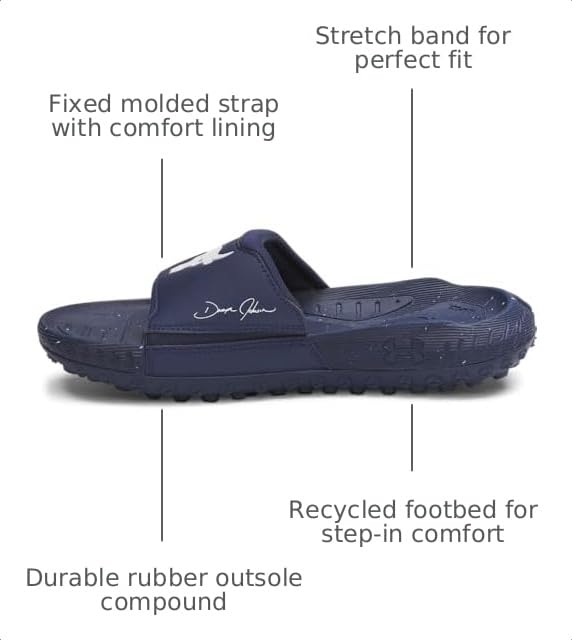 Image of Under Armour Unisex Adult Project Rock 3 Slides