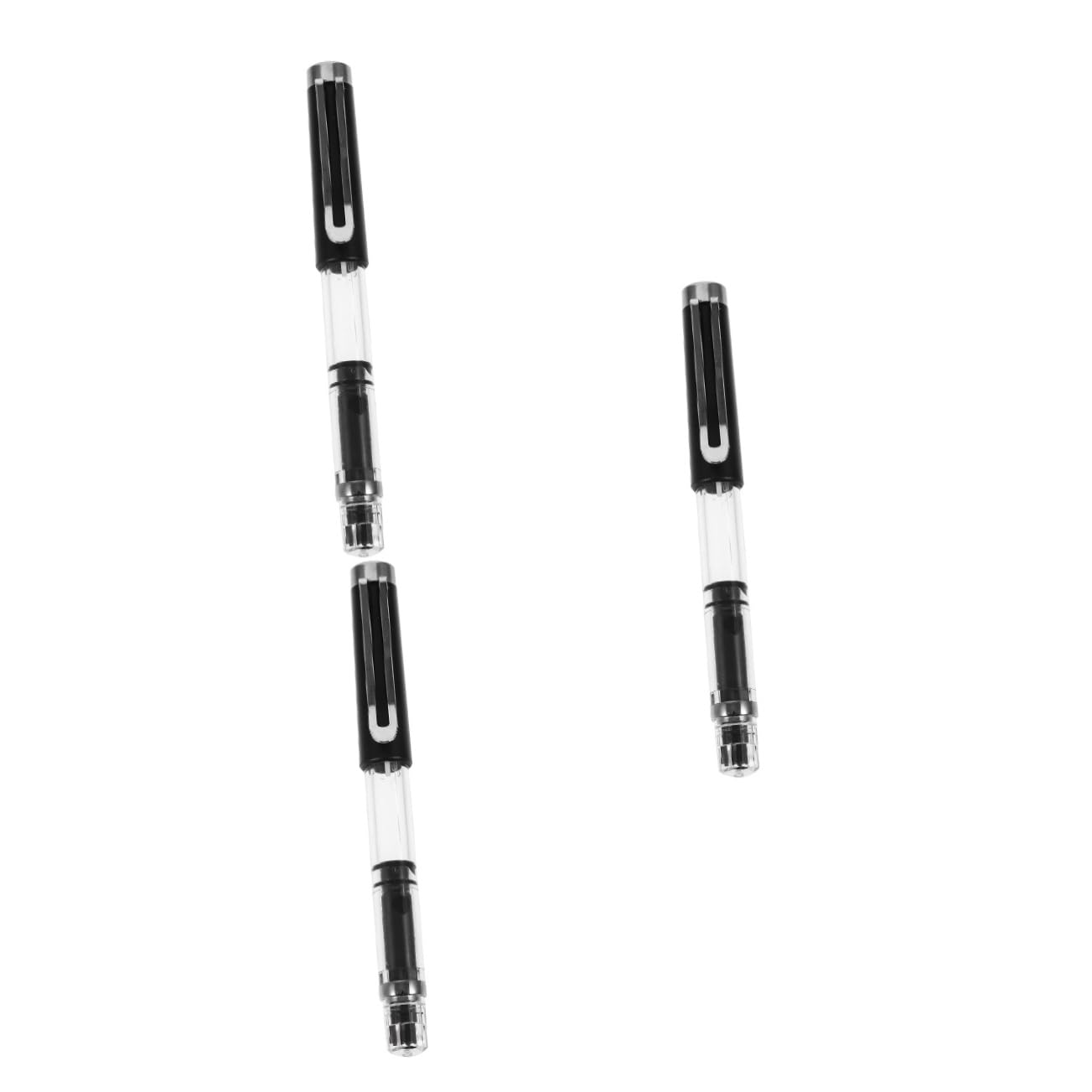 HOMSFOU 3pcs Calligraphy Pens for Writing Traditional Ink Pens Set Chinese Calligraphy Brush