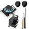 2Pack Joysticks Replacement for Sony 2000 2001 2002 2003 3D Analog Sensor Module for PSP 2000 2001 2002 2003 Joystick Thumbstick Cap Replacement Accessories Parts with Repair Tools