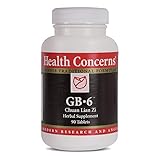 Health Concerns - GB-6 - Chuan Lian Zi Herbal Supplement for Gallbladder and Liver Support - 90 Tablets