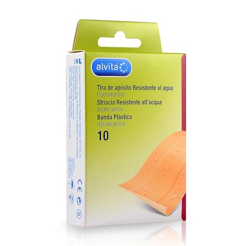 Alvita Cerotto Resistente all'acqua 10 x 6cm, 10