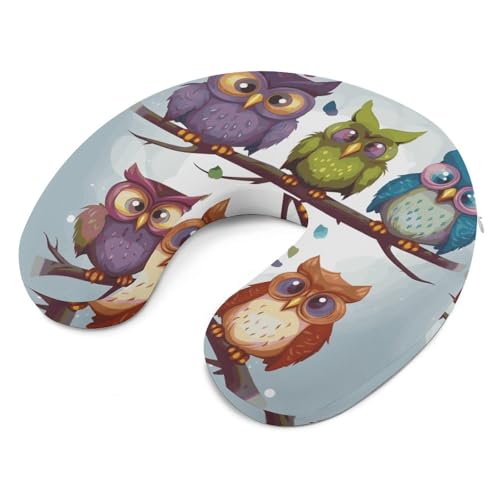 Almohada cervical de memoria en forma de U portátil miniatura 6