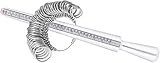 Windfromort Baguier Mesureur Mesure de Taille de Doigt pour Jauge de Doigt avec Mandrin à...