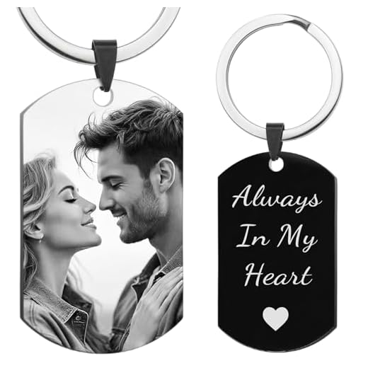 27+ Unique Christmas Gift Ideas for Your Boyfriend 4 Queenberry Custom Keychain with Picture Personalized Photo Keychain Gift for Wedding Gift for Groom Dad Men Husband Boyfriend