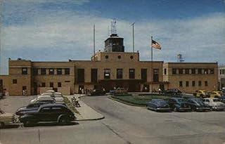 Administration Building, Municipal Air Terminal Kansas City, Missouri MO Original Vintage Postcard