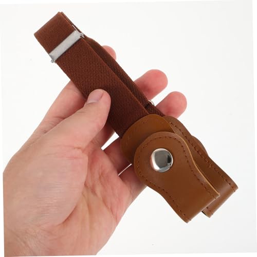 3pcs Elastic Waist Belts for Boys and Stretchy Durable Pants Belts with Snap Closure Lightweight Waistband for Black Navy3