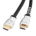 Produktbild 4K HDMI Kabel 10,67m-HDMI 2.0 Schnur unterstützt 1080p,3D,2160p,4K UHD,HDR,Ethernet und Audio Return-CL3 für In-Wand-Installation-26AWG für HDTV, Xbox,Blue-ray Player,PS3,PS4,PC