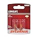 SYLVANIA - 194NA Long Life Miniature - Amber Bulb, Ideal for Parking, Side Marker and More. (Contains 2 Bulbs)