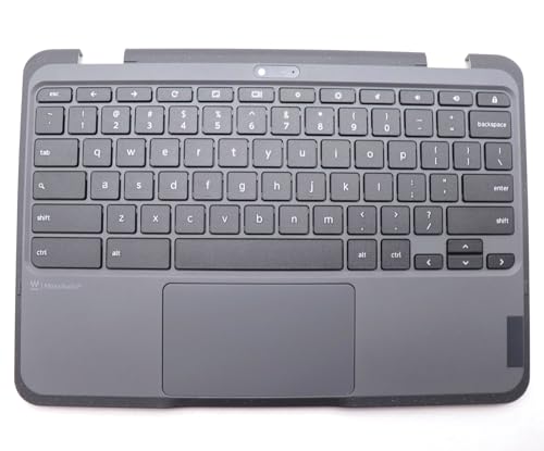 5M11P69368 New Palmrest Upper Case C Cover with US Non Backlit Keyboard Touchpad for 500e Chromebook Gen 4s 83L4 83L5 83N8 83N9 Laptop