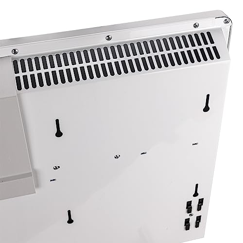Standpaneelheizer Heizer Heizung Heizkörper Elektroheizer mit LED Anzeige & Raumtemperaturkontrolle weiß 230V 500/ 1000 Watt-3