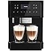 Miele CM 6160 MilkPerfection Kaffeevollautomat – OneTouch for Two, AromaticSystem, 4 Genießerprofile, DoubleShot, WLAN-fähig, LED-Beleuchtung, leichte Reinigung u. v. m. – Obsidianschwarz