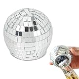 TECHPLUS Disco Ball Bottle Opener,Bachelorette Party Decorations & Bar Carnival,Stainless Steel,Beer Cola Champagne Cocktail Bottle Opener for Bartender