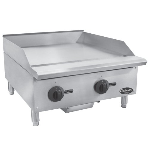 Globe C36GG Chefmate Countertop Griddle natural gas 36
