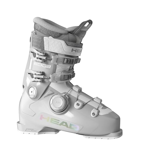 Head Edge 85 W HV BOA Women's Alpine Ski Boots (Grey, 25.5)
