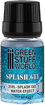 Green Stuff World Splash Gel for Models, Miniatures, Dioramas Water Effect 2185