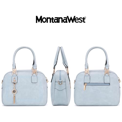 Image of Montana West Small Purses for Women Tassel Crossbody Satchel Handbag with Detachable Shoulder Strap