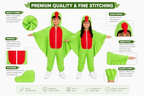 Image of udra Fancy Dress Animal costumes for kids animal dress for boys & girls fancy dress competition school events function for age group 3 to 8 yrs