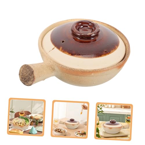 Casserole en céramique 500ml marmite multifonctionnelle antiadhésif POPETPOP