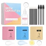 Brow Lifting Set – Augenbrauen Lifting Set mit Brow Lamination Kit, Fleeky Brow Lift für Professionelles Augenbrauenstyling, Semi-Permanent, Perfekt für Zuhause oder Salon, Langanhaltendes Ergebnis
