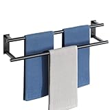 TAILLE ADAPTÉE : La longueur maximale de suspension des serviettes est de 53.5 cm, ce qui convient à la plupart des serviettes, faciles à utiliser.