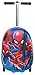 Fast Forward Spiderman Scooter Suitcase for Kids – 18” Lightweight Spiderman Luggage for Girls – (Luggage 11lbs and Scooter 100lbs)