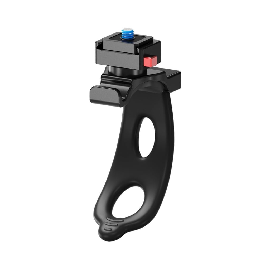 Staffa regolabile leggera in silicone per action camera a sgancio rapido