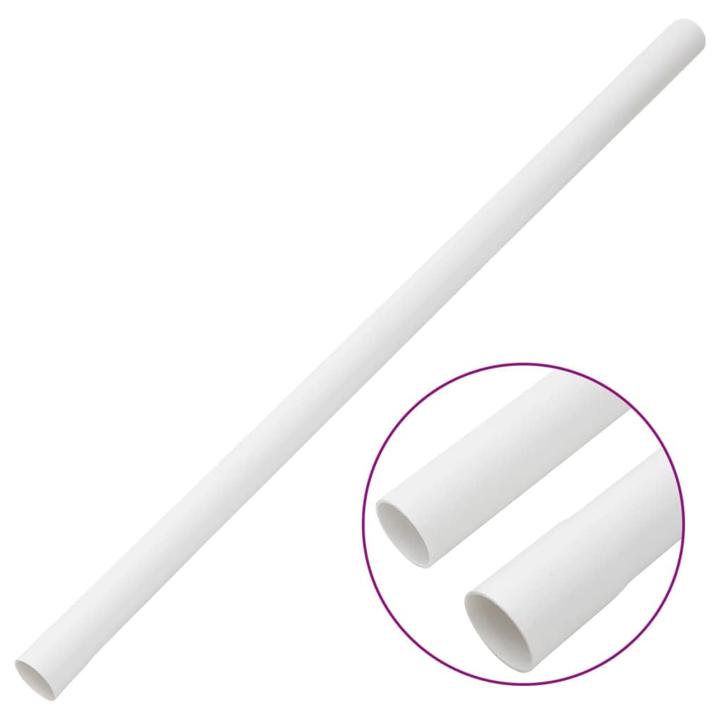 Tubos de instalación con clips PVC 30 mm de diámetro 30 m de longitud 30 unidades de 30 unidades de gestión de cables para la oficina y el hogar gestión de cables segura