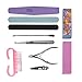 Produktbild Professionelle Nail Art Maniküre Pediküre Werkzeug Set, 10 Stücke Pediküre Werkzeuge Peeling Verhütung Set für Haut Fuß