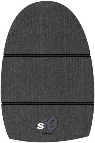 Dexter The 9 Sole Extra Long Slide 10 Grey Felt Bowling Shoe, Brown, Medium (Men's 9-10.5, Women's 11)