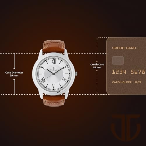 Titan Analog White Dial Men's Watch-NM1735SL01 / NL1735SL01 - Price History
