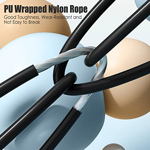 Máquina de pular corda inteligente, máquina de pular de corda ajustável de 1 a 10 níveis | Ajuste de