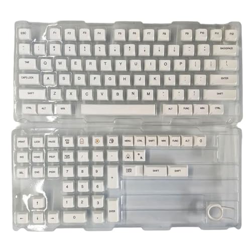 Teclas XDA blancas minimalistas para mejorar tu productividad y estudiar idiomas en tu PC