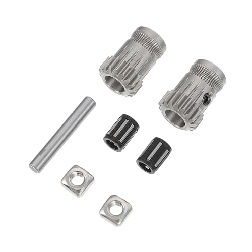 JECOMPRIS Printed Pulley Feed Wheel Extrusion Wheel for Printer Parts Accessories Reducer Extruder Drive Gear for Filame