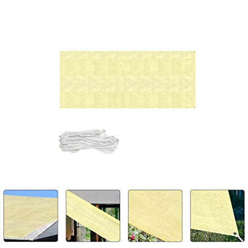 Yardwe Sol Sombra Vela Dossel Quadrado Bloco UV Resistente AOS RAIOS UV Pesados da Classe Comercial